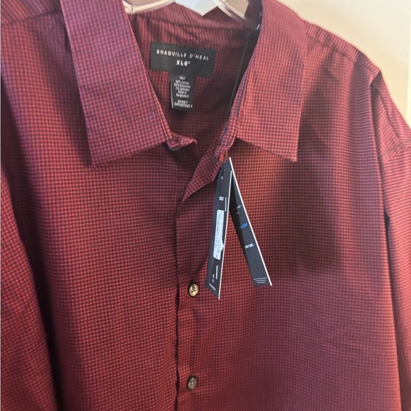 Men's Shaquille O’Neal Button-Up Shirt Sz 3XLT - Picture 2 of 6